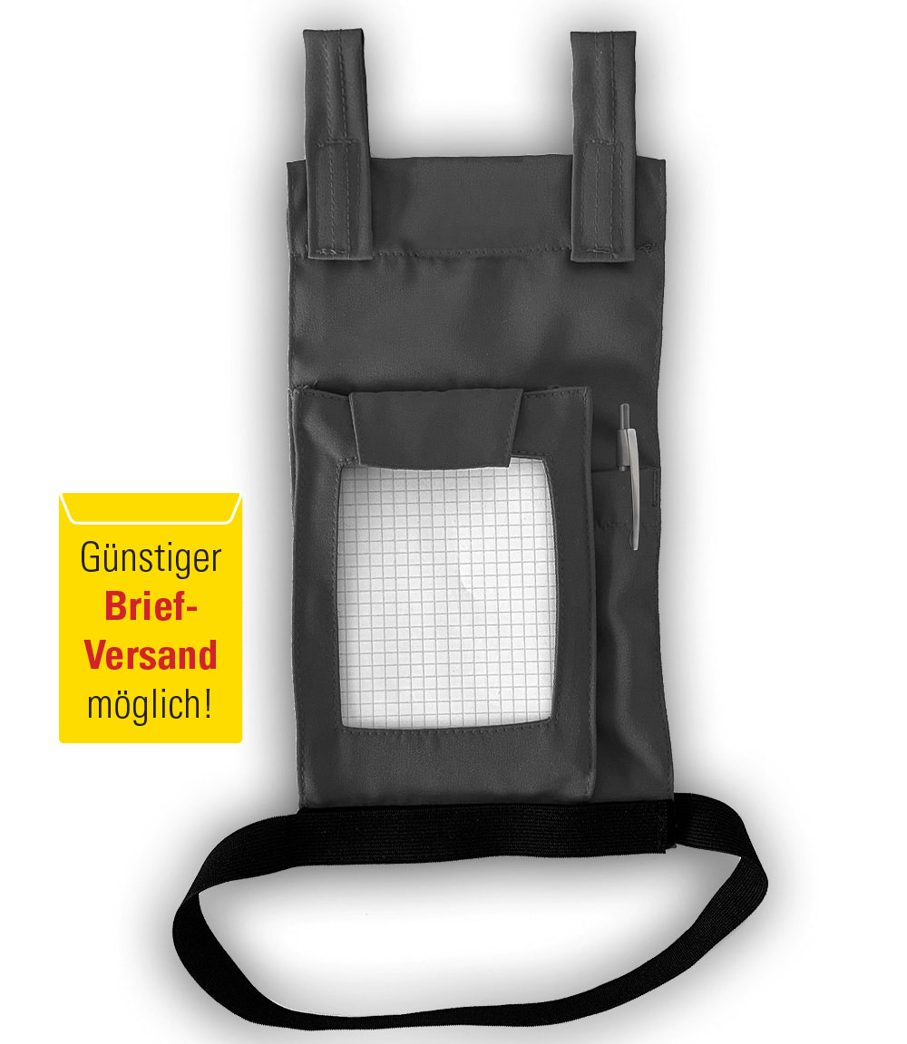 BLOCKTASCHE für Hose, grau