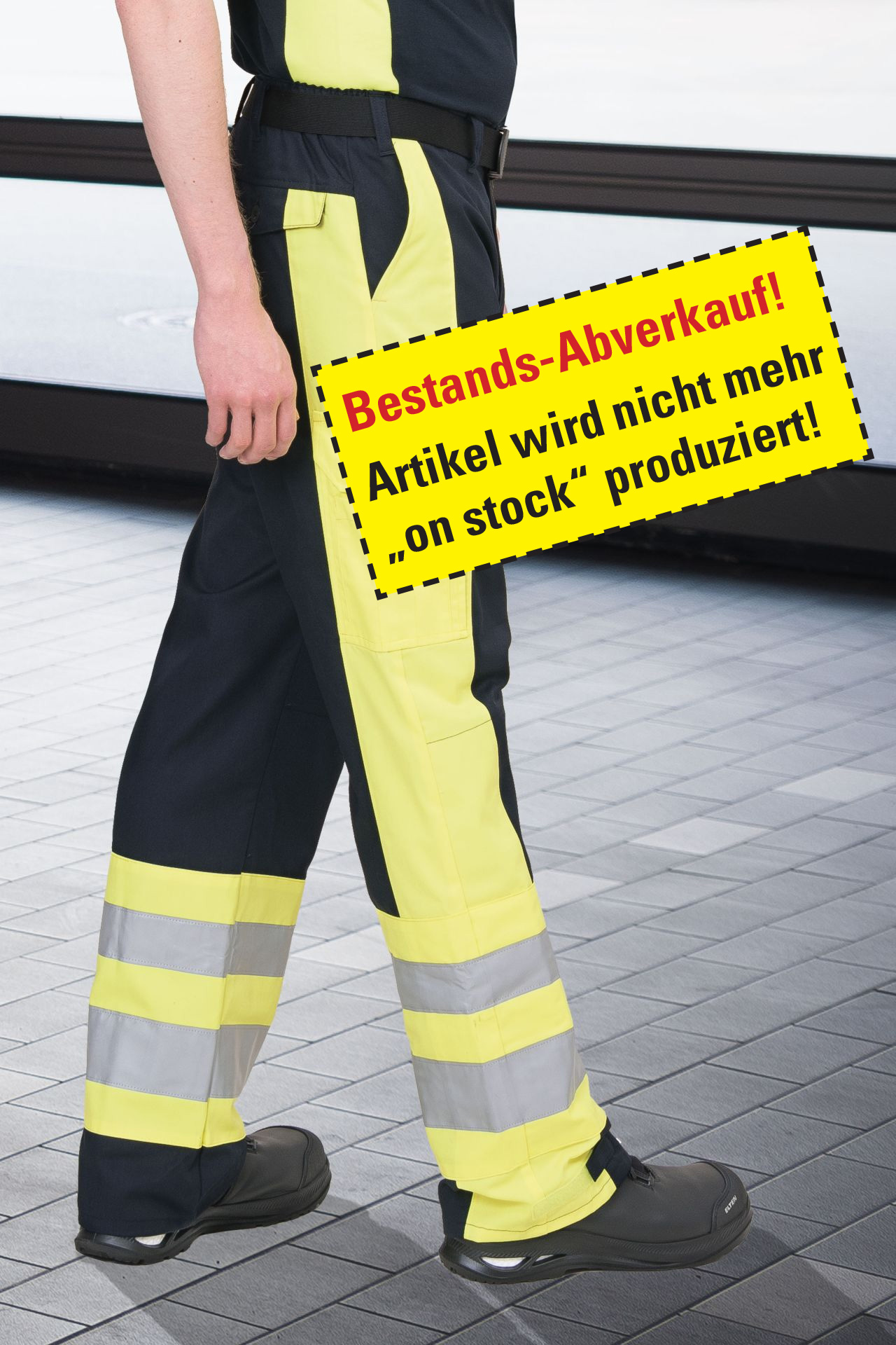 HOFGEISMAR (leuchtgelb/marine)