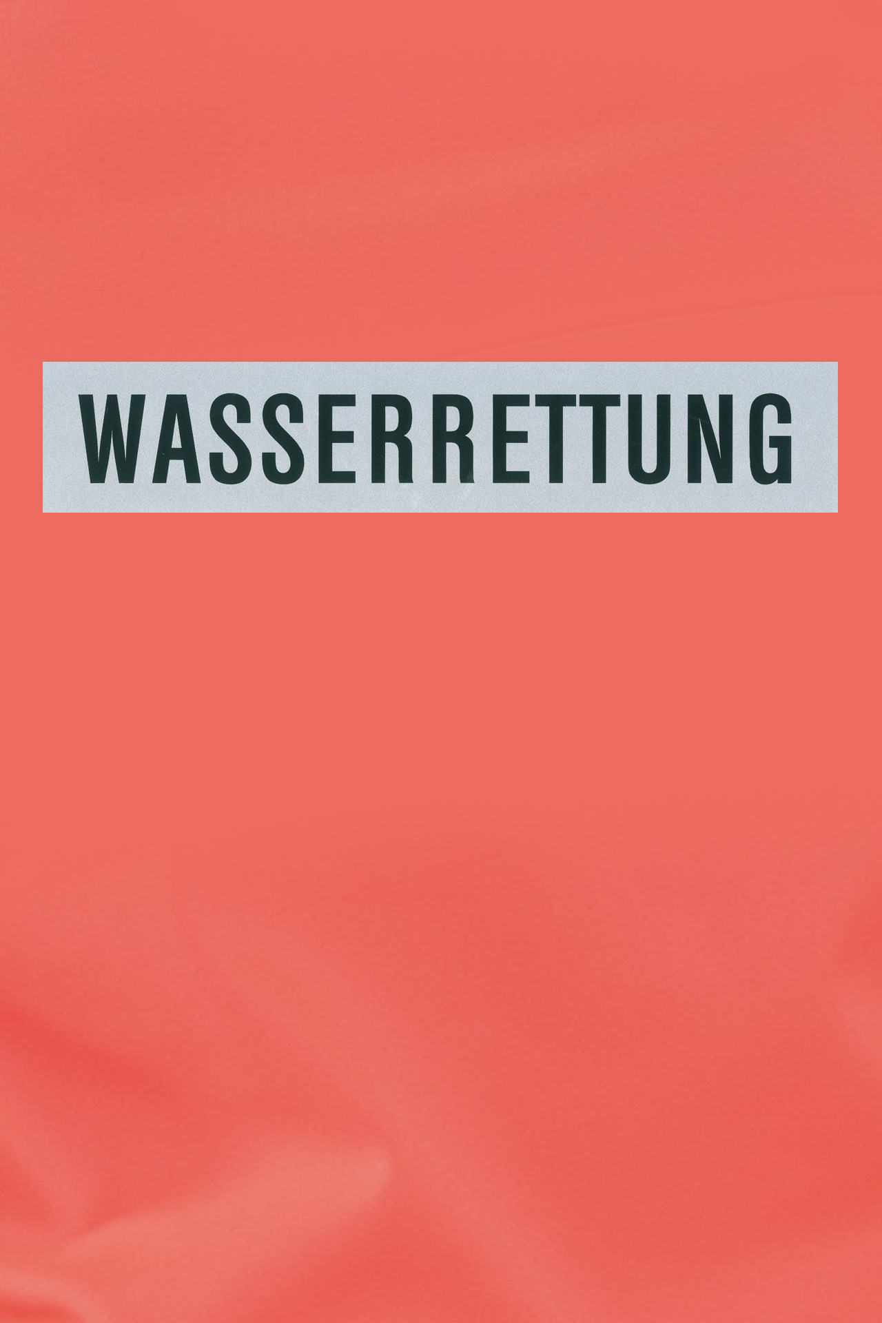 Reflexschild WASSERRETTUNG