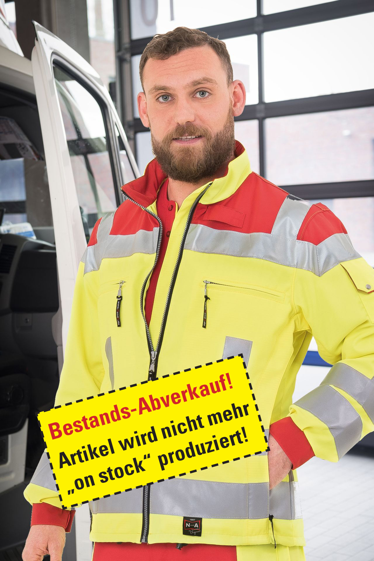 REVOLUTION 4033SBW (leuchtgelb/rot)